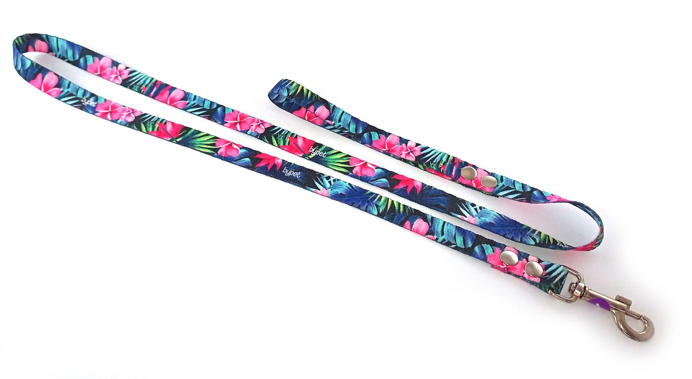 Correas sublimadas con diseño tropical