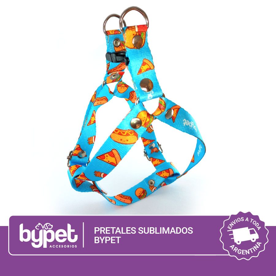 Pretal regulable sublimado con remaches